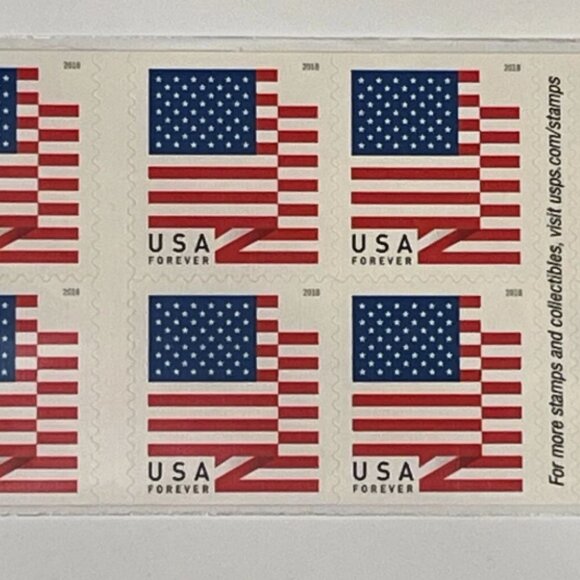 Flags 2018 Forever US Postage 50Booklet of 1000 stamps - Picture 11 of 11